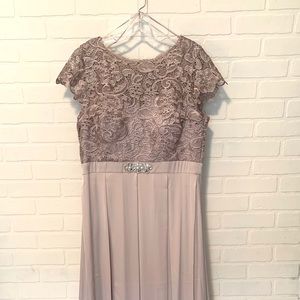 Evening mother of the bride bridesmaid gown